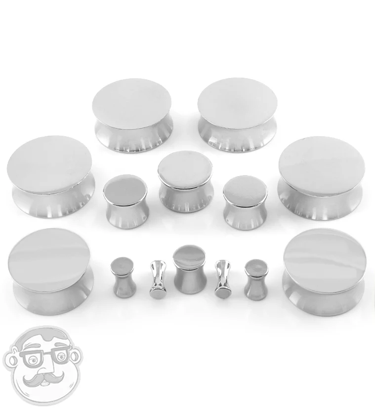 Solid Stainless Steel Double Flare Plugs - Image 3