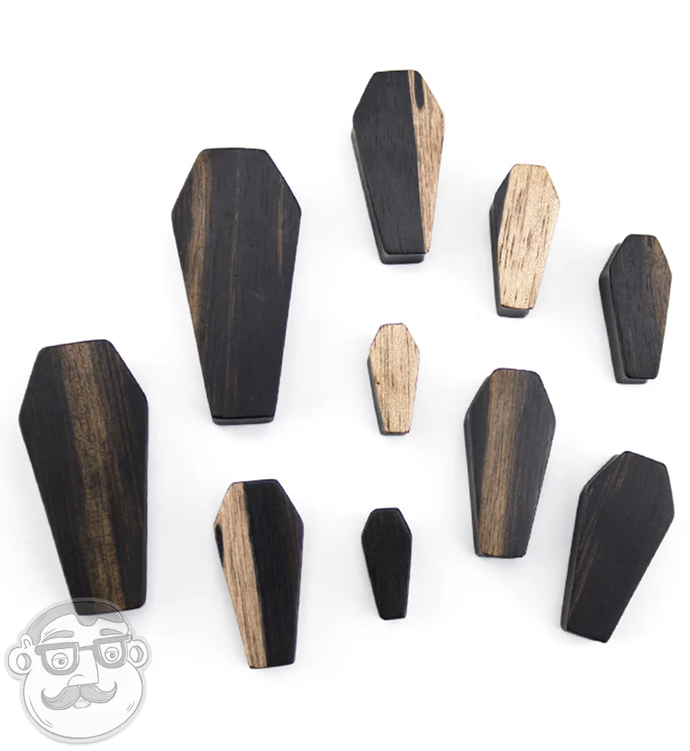 Areng Wood Coffin Plugs - Image 3