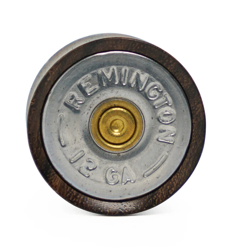 Sono Wooden Plugs With Bullet Shell Casing Inlay - Image 3
