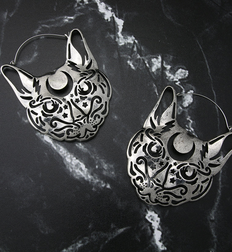 Sphynx Plug Hoops - Image 2