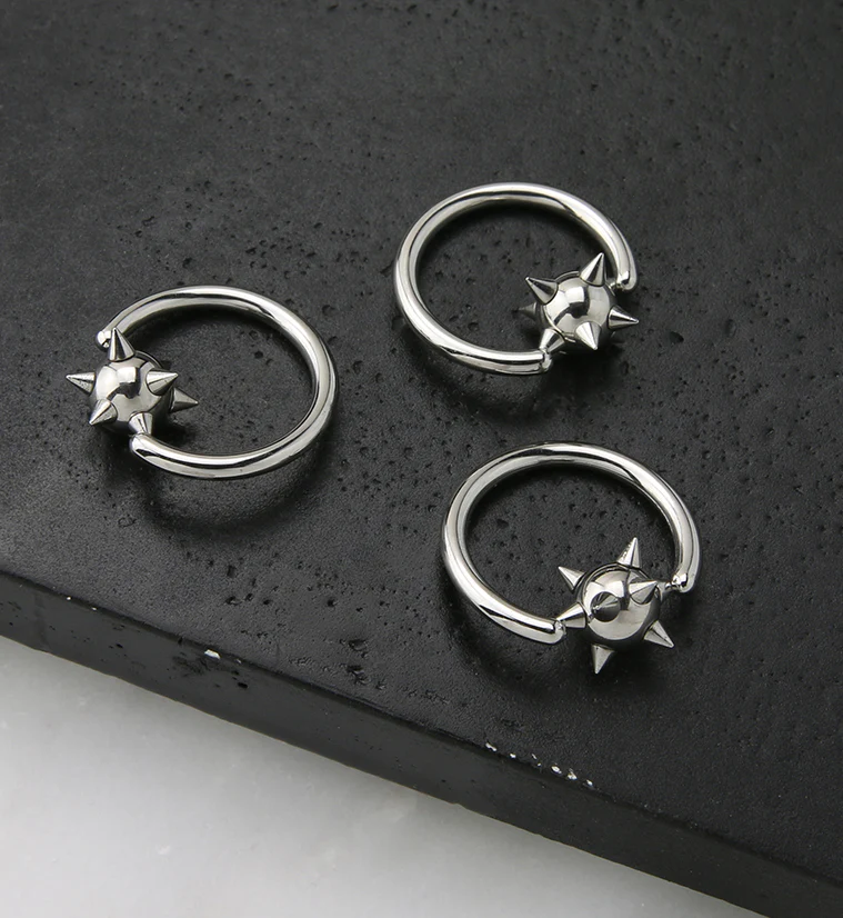 Spikey Ball Captive Ring - Image 2