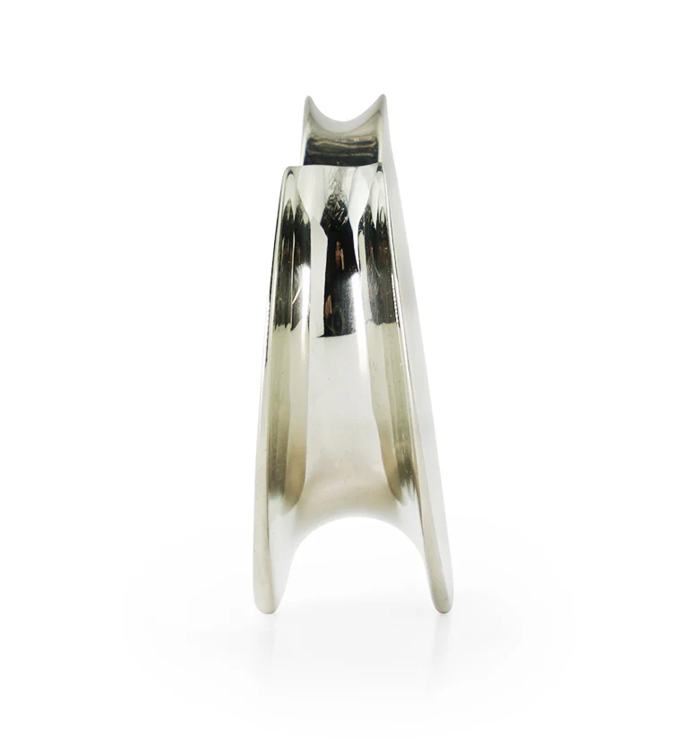 Spiral White Brass Saddles - Image 3