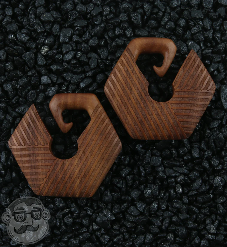 Stitch Saba Wooden Ear Weights - Image 4