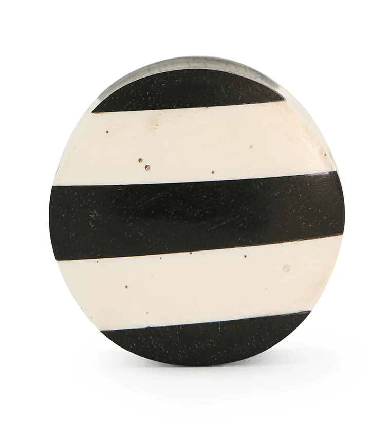 Stripe Bone & Wood Plugs (IMPERFECT) - Image 2