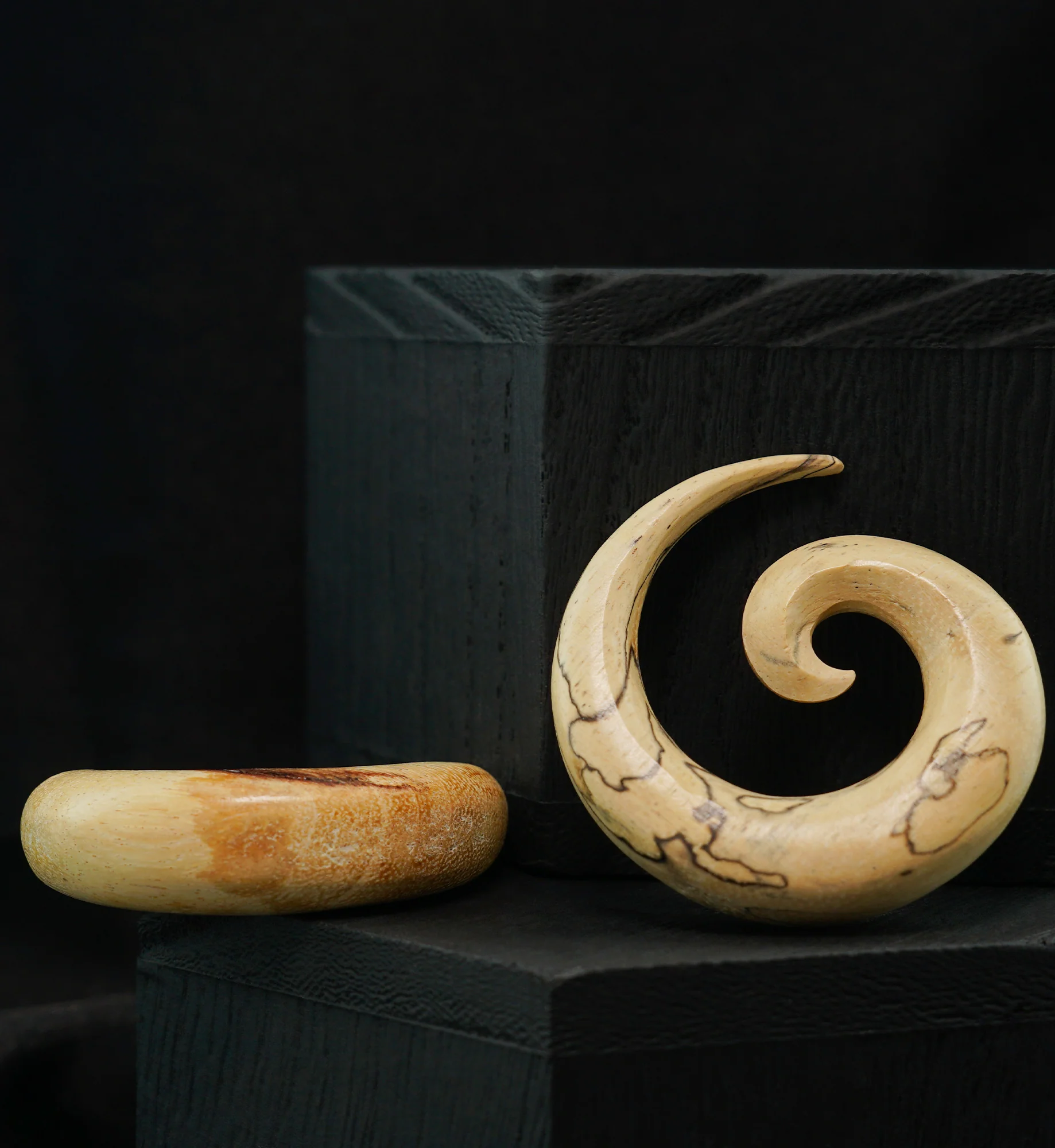 Tamarind Wooden Spirals - Image 2