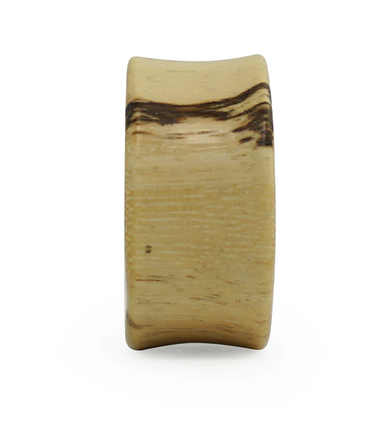 Tamarind Wooden Tunnels with Blue Resin Inlay - Image 4