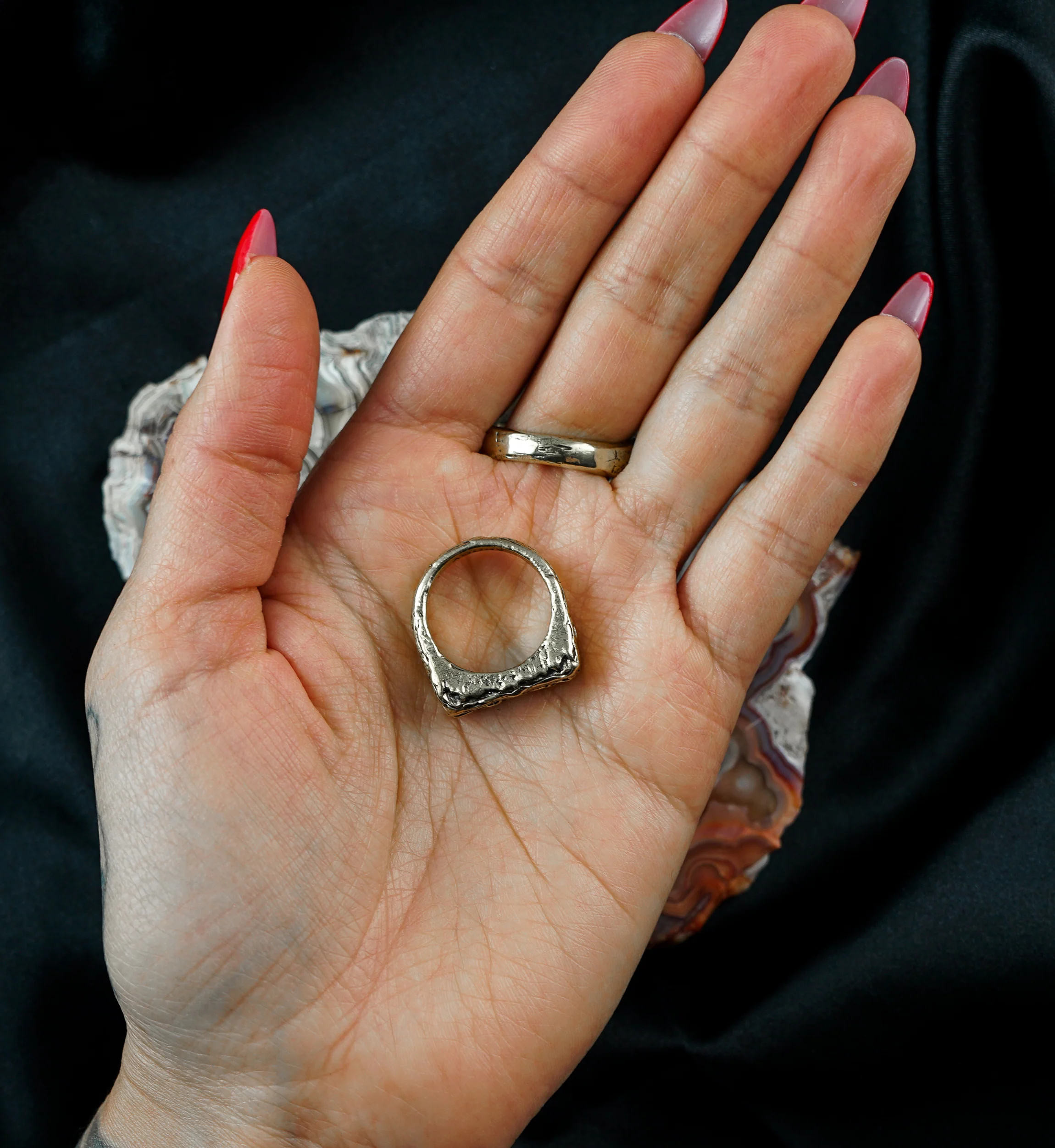 Block Brass Ring - Image 4
