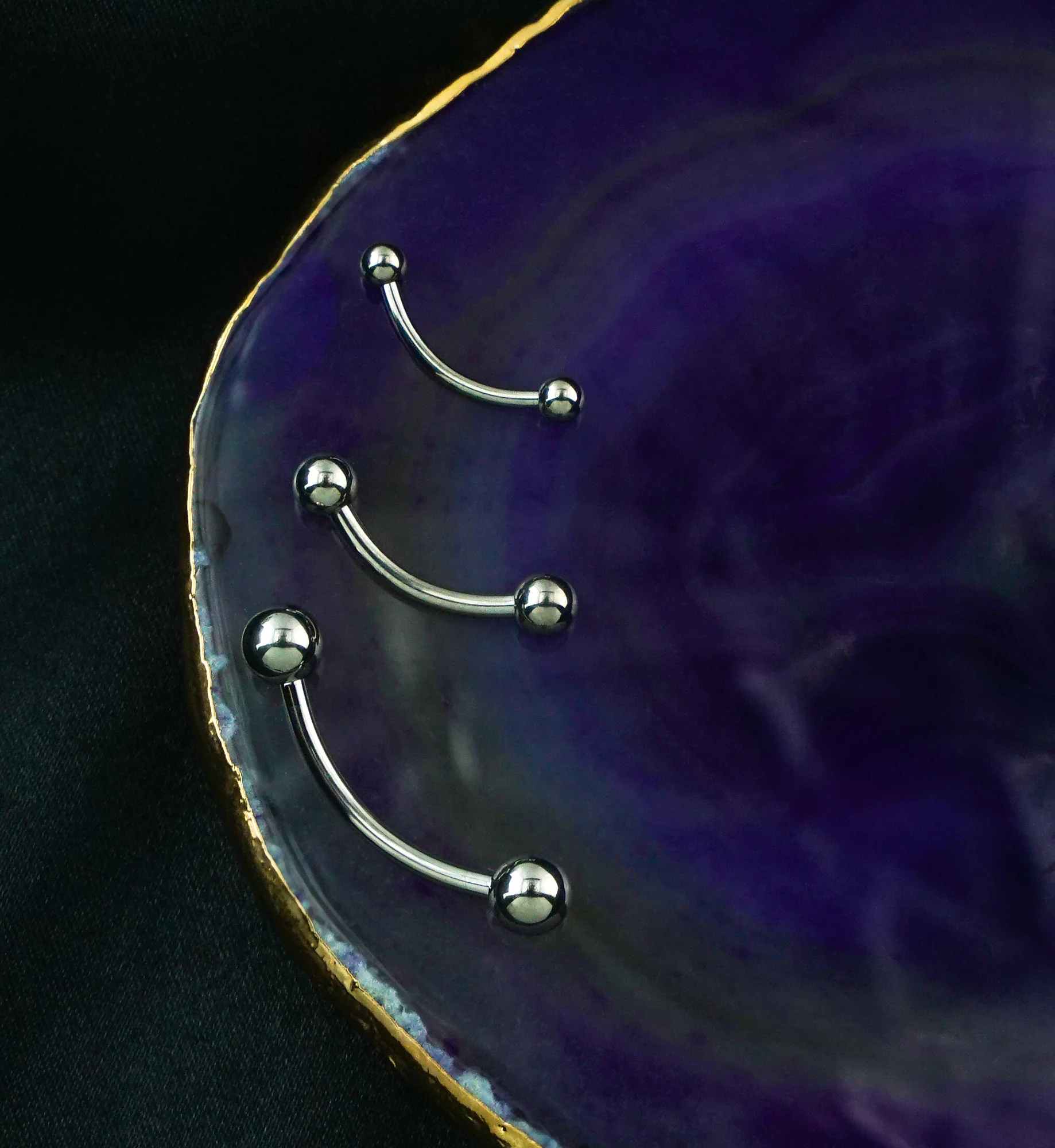 Titanium Curved Barbell - Image 2