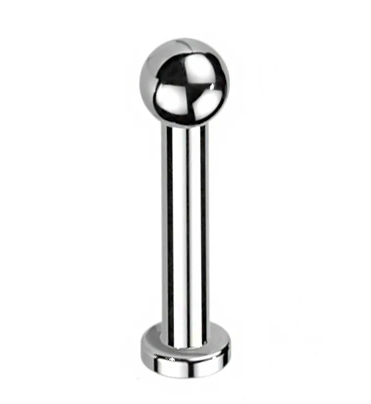 Titanium Flatback Labret Stud