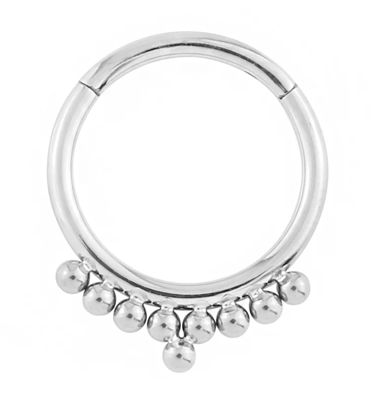 Titanium Fuse Hinged Segment Ring