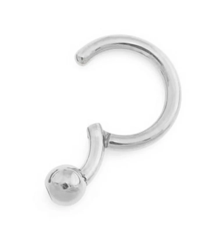 Titanium Hinged Segment Captive Ring - Image 2
