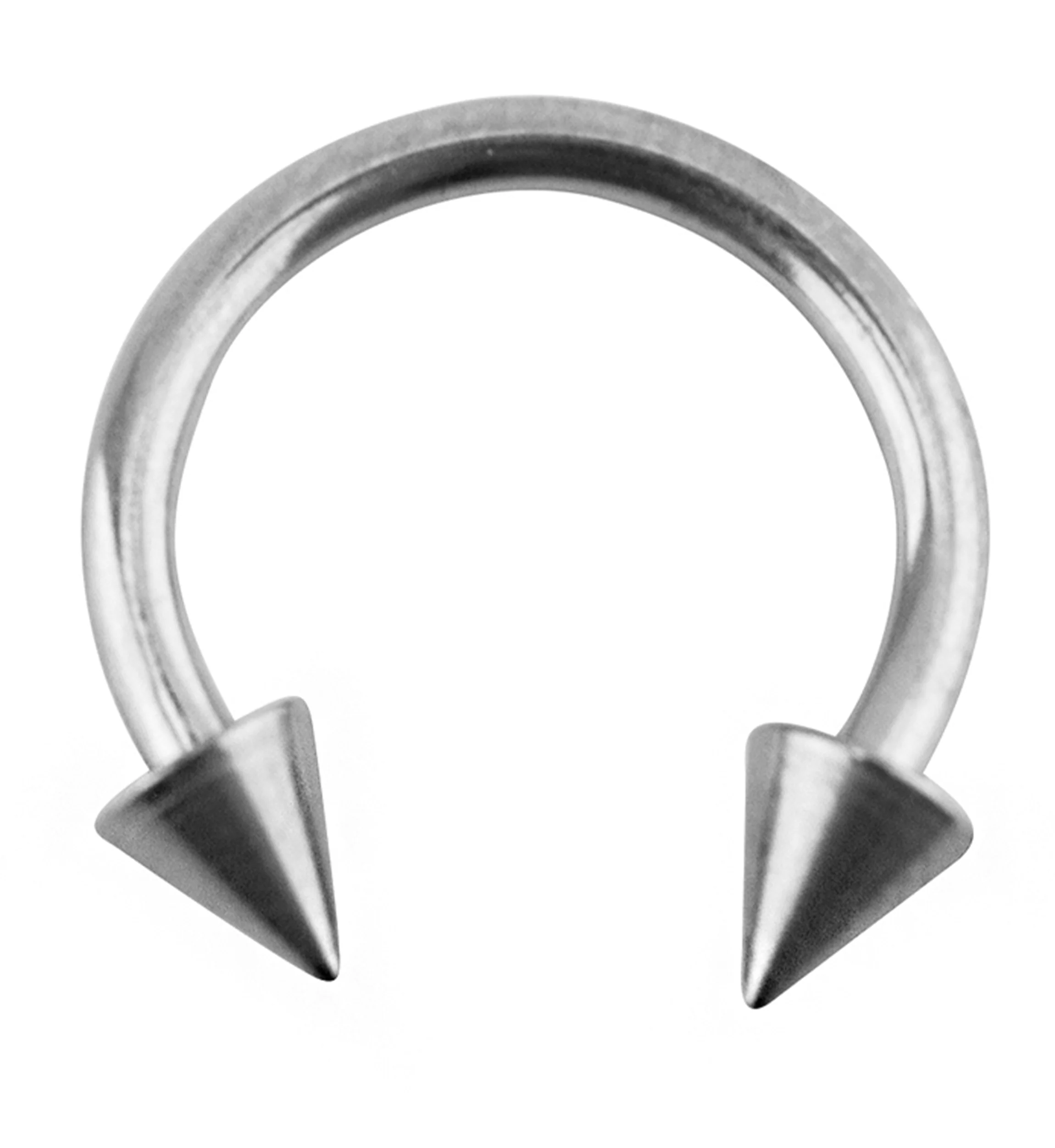 Titanium Spiked Circular Barbell - Image 4