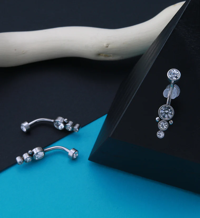 Track Belly Button Ring - Image 2