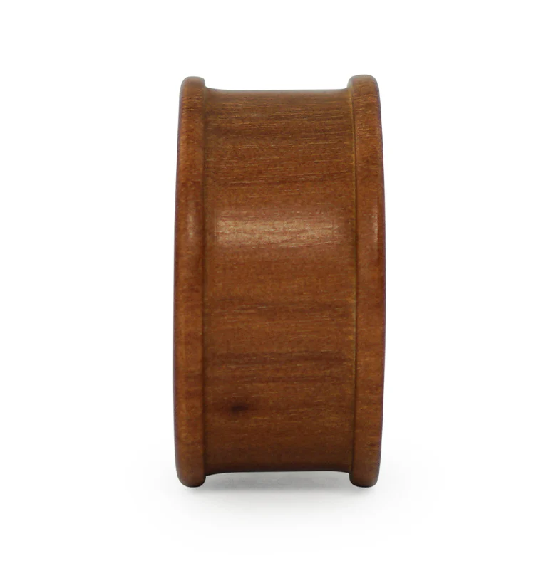 Two Tone Saba & Sono Concave Wood Tunnel Plugs - Image 5