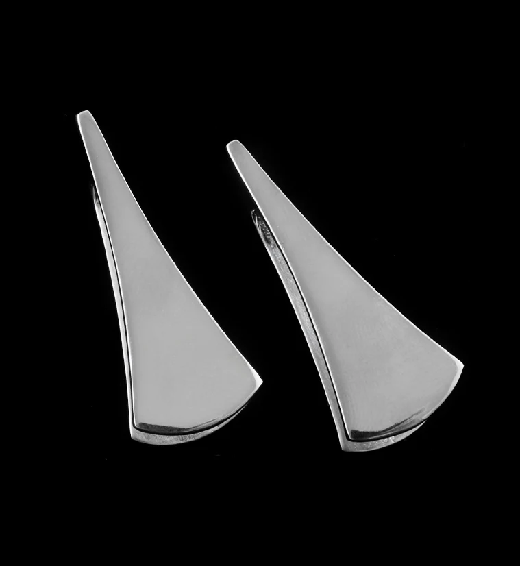 Vane Brass Ear Weights - Image 2