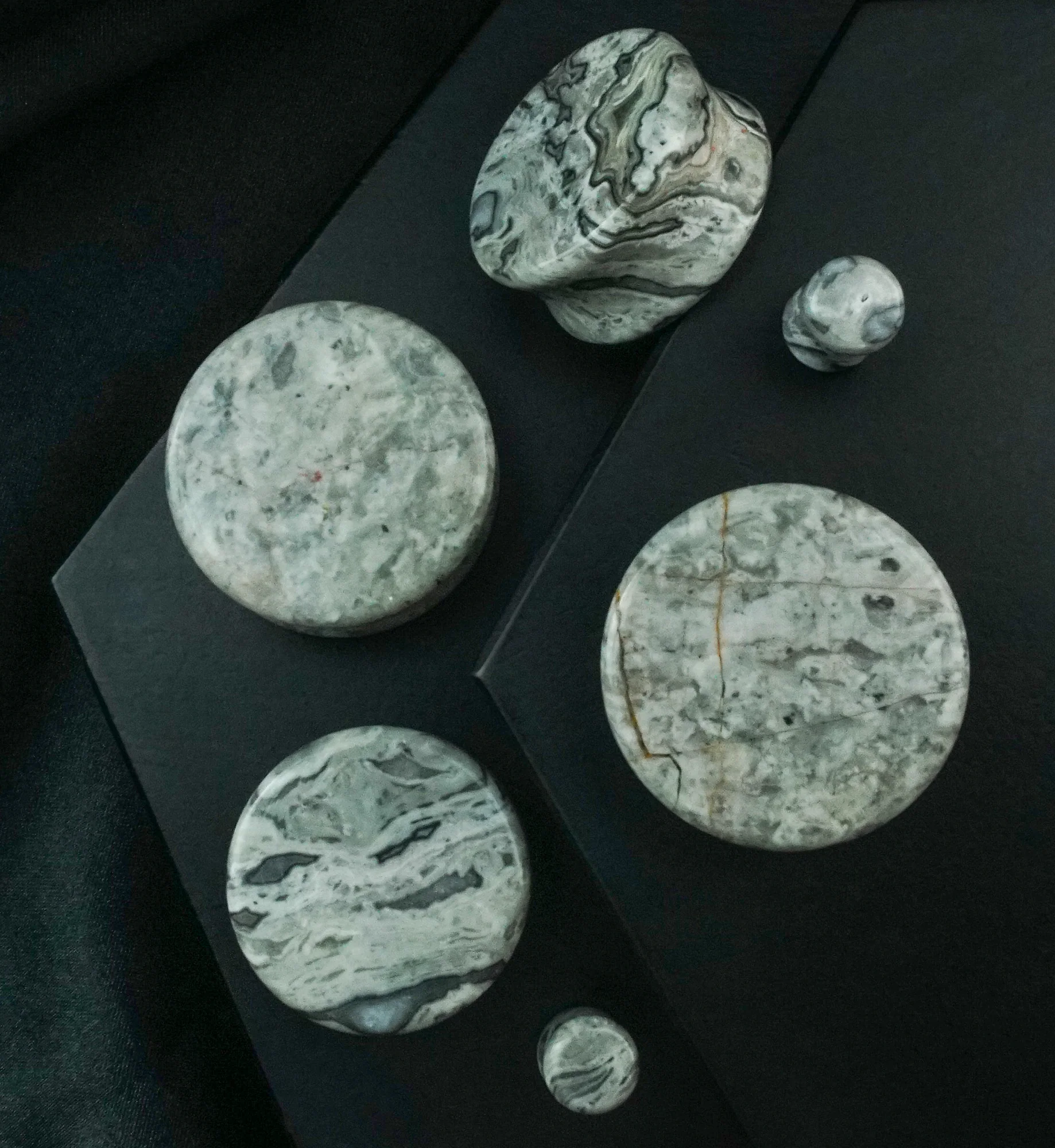 Wave Jasper Stone Plugs - Image 2