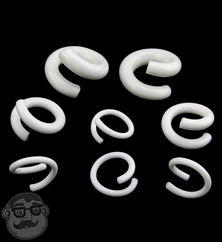 White Glass Coils - Image 2