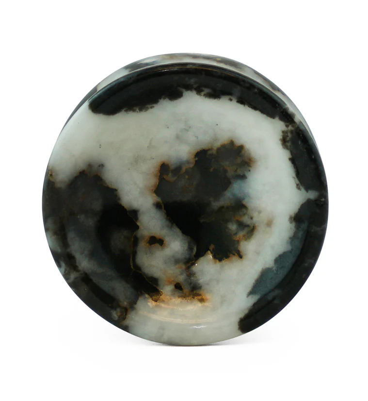 Zebra Jasper Stone Plugs - Image 3