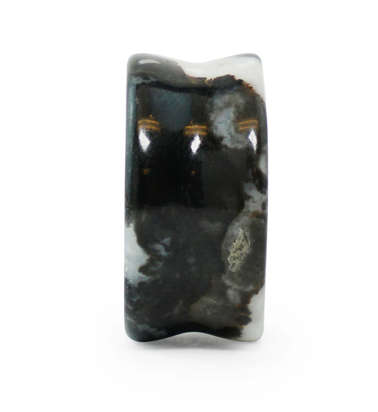 Zebra Jasper Stone Plugs - Image 5
