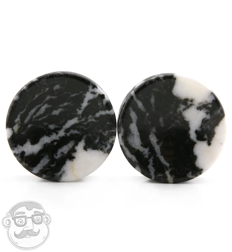 Zebra Jasper Stone Plugs - Image 7