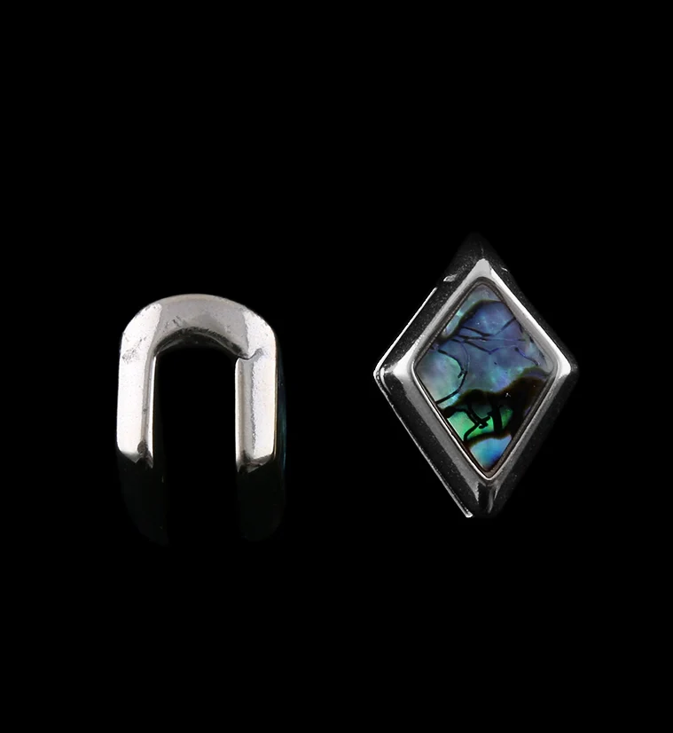 Zircon Abalone Shell Ear Weights - Image 7
