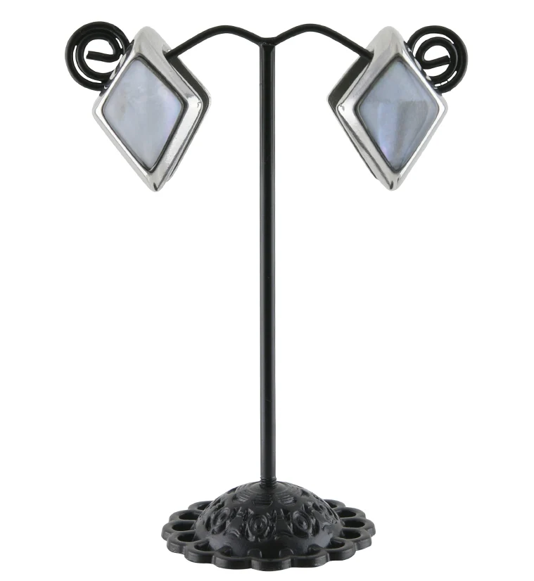 Zircon Mother of Pearl Ear Weights - Image 3